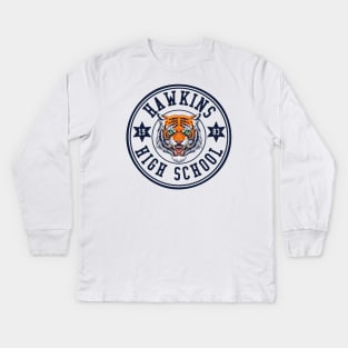 Hawkins Tigers 1983 Kids Long Sleeve T-Shirt